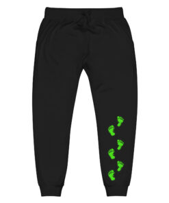 Squatch feet fleece sweatpants