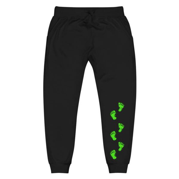 Squatch feet fleece sweatpants