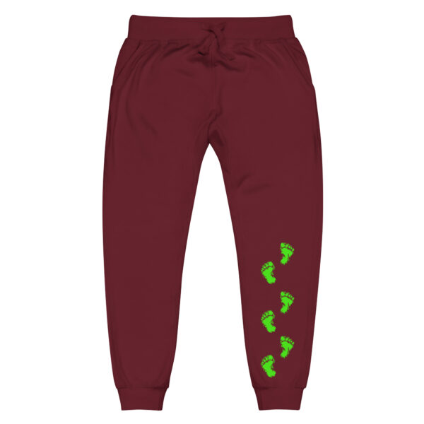 Squatch feet fleece sweatpants - Image 7