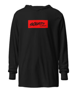 Squatch Hooded long-sleeve tee