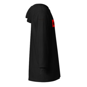 Alternative view of Squatch Hooded long-sleeve tee