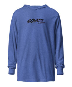 Hooded Squatch long-sleeve tee