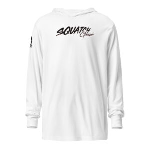 Squatch Hooded long-sleeve tee