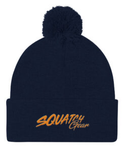 Alternative view of Squatch Gear Pom-Pom Beanie