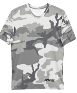 Alternative view of Gray Camo Men's t-shirt