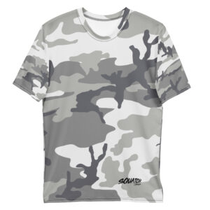 Alternative view of Gray Camo Men's t-shirt