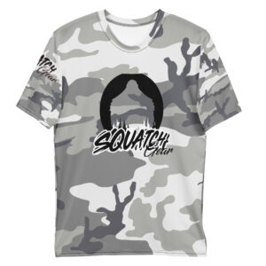 Alternative view of Gray Camo Men's t-shirt
