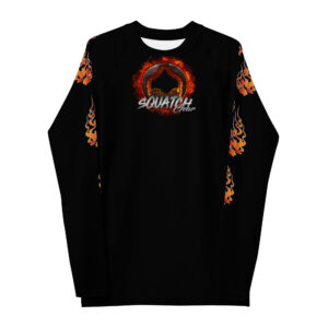 Alternative view of Squatch Inferno Rash Guard