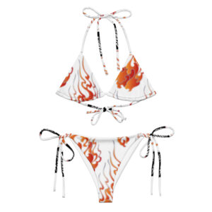 Fire squatch bathing suit