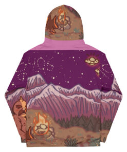 Alternative view of Camping Squatch Hoodie