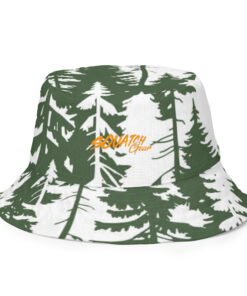 Tree/Orange Squatch bucket hat