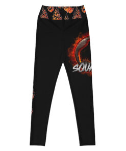 Alternative view of Squatch Inferno Yoga Leggings