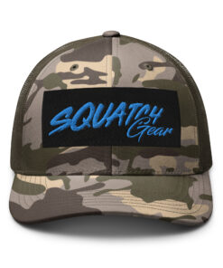 Camouflage trucker hat