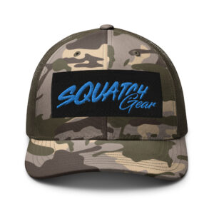 Camouflage trucker hat