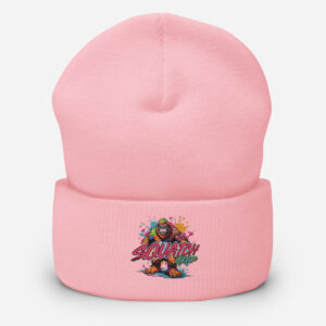 Cuffed Splat Squatch Beanie