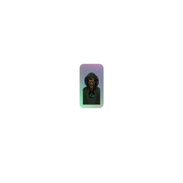 Holographic Jammin Squatch stickers