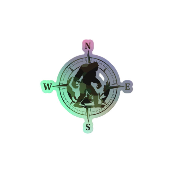 Holographic Compass Squatch stickers - Image 2