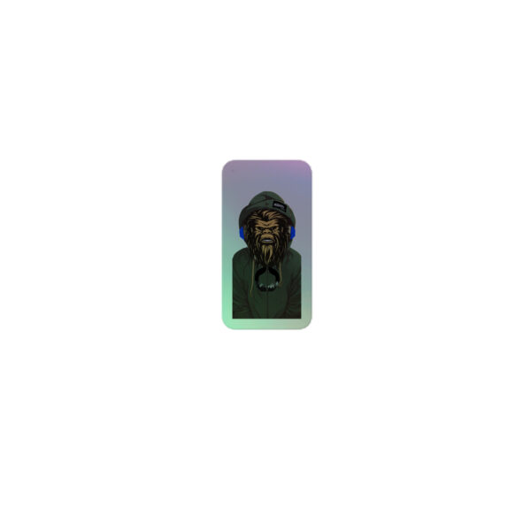 Holographic Jammin Squatch stickers - Image 2