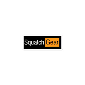 Bubble-free Squatch Gear Sticker