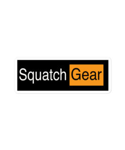 Alternative view of Bubble-free Squatch Gear Sticker