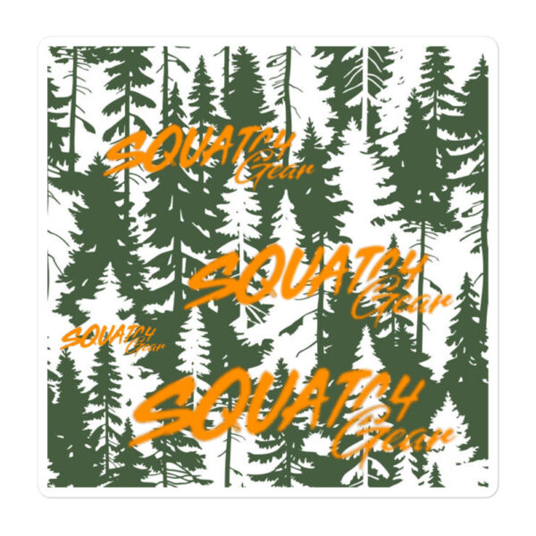 Bubble-free Squatch Gear stickers - Image 3