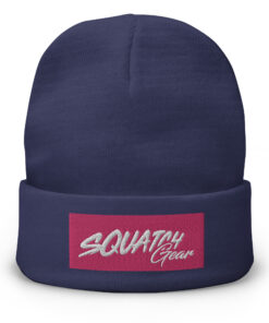 Alternative view of Embroidered Squatch Gear Beanie
