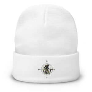 Alternative view of Compass Embroidered Beanie