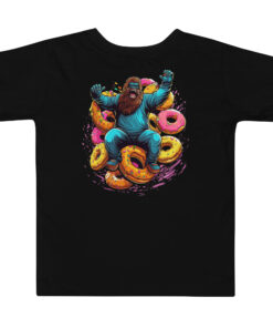 Alternative view of Toddler Doughnut Squatch Short Sleeve Tee