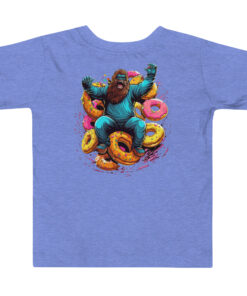 Toddler Doughnut Squatch Short Sleeve Tee