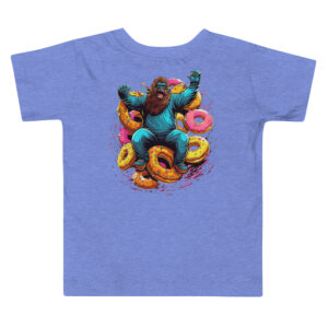 Toddler Doughnut Squatch Short Sleeve Tee