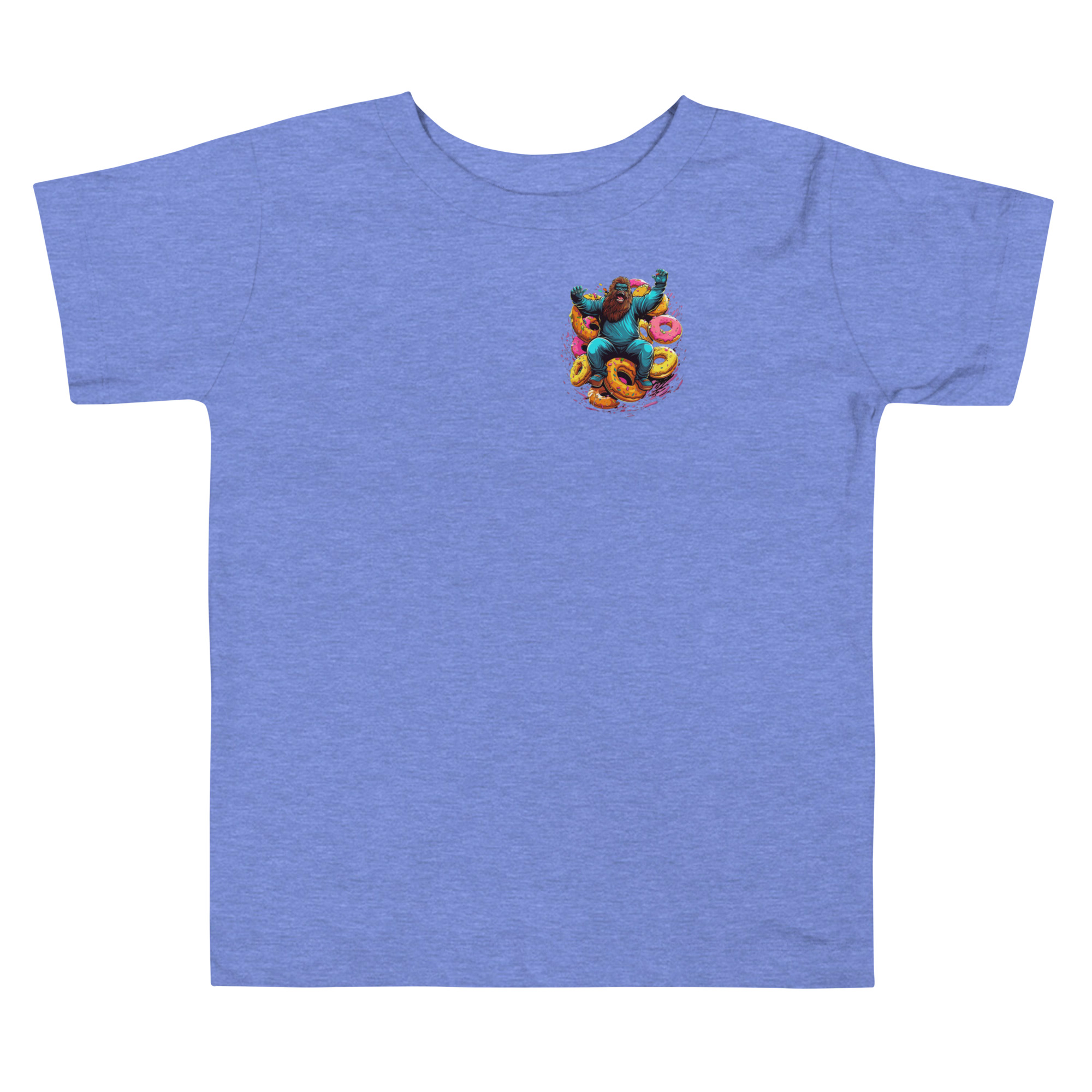 Toddler Doughnut Squatch Short Sleeve Tee - Image 9