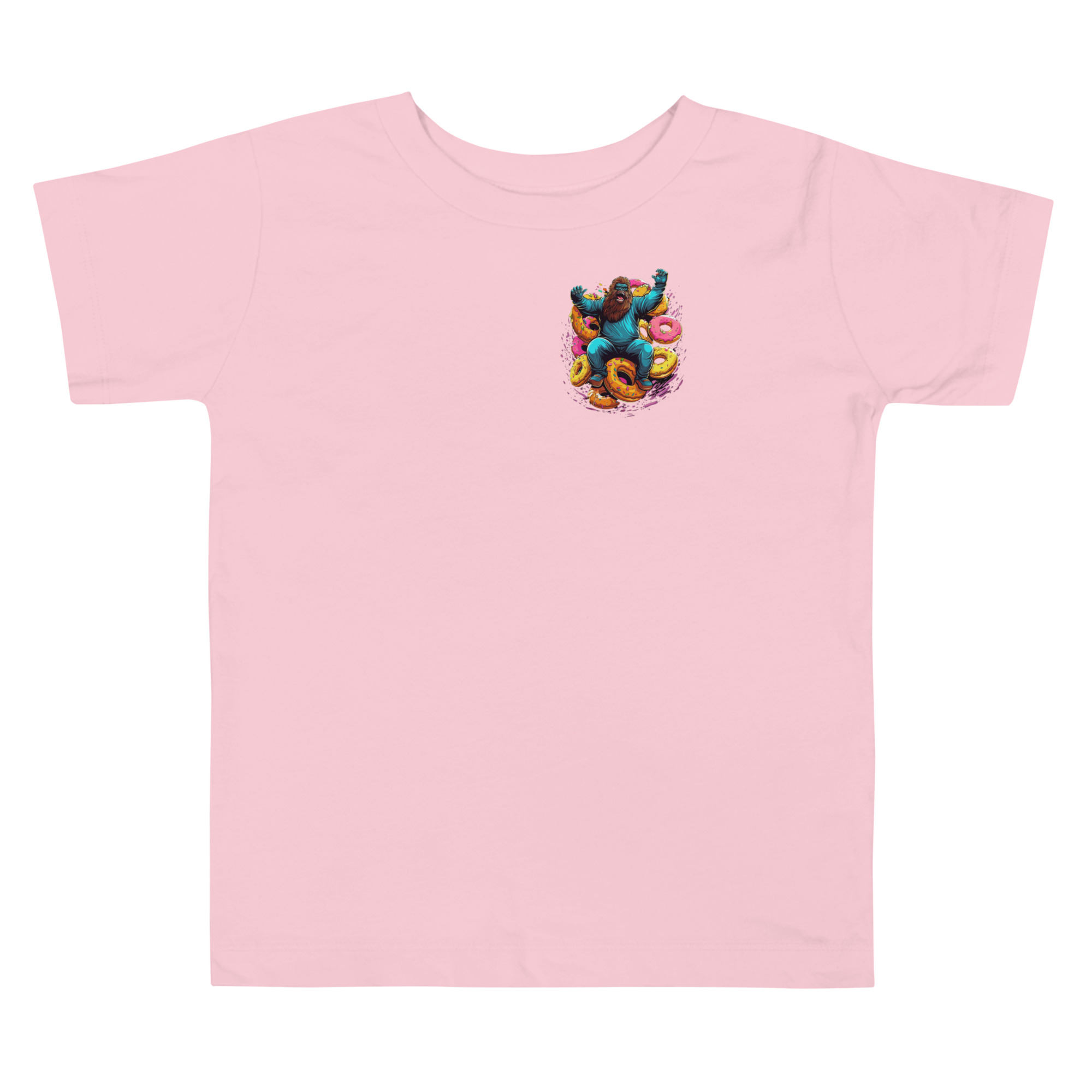 Toddler Doughnut Squatch Short Sleeve Tee - Image 11