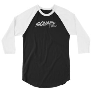 3/4 sleeve squatch gear shirt