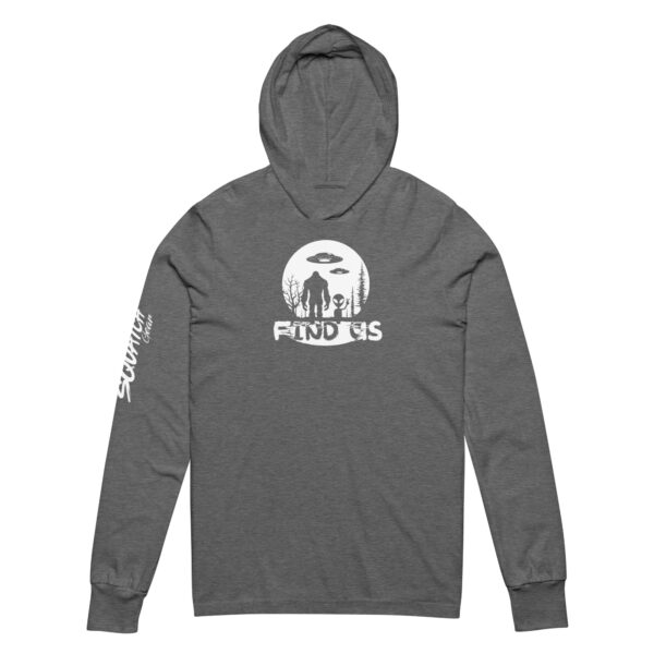 Hooded Find Us long-sleeve tee - Image 4