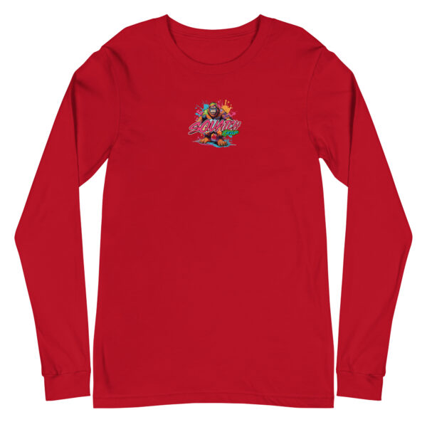 Unisex Splat Squatch Long Sleeve Tee - Image 6