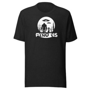 Unisex Find Us t-shirt