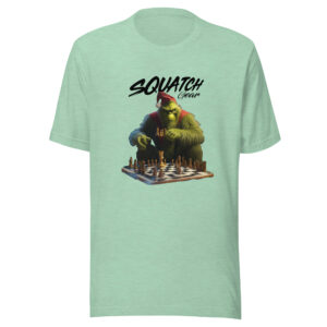 Alternative view of Unisex Squatch Grinch  t-shirt