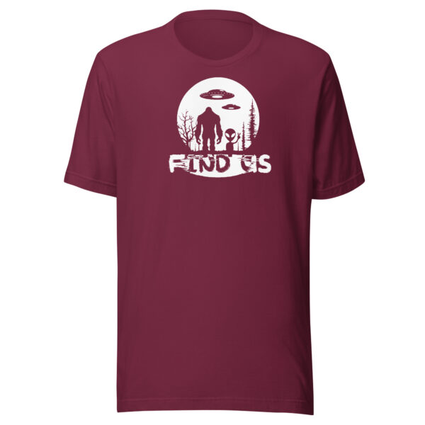 Unisex Find Us t-shirt - Image 17