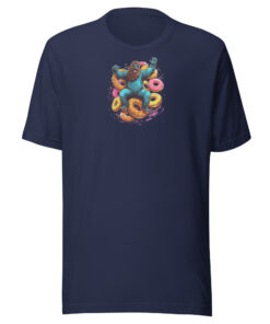 Alternative view of Unisex Doughnut Squatch t-shirt