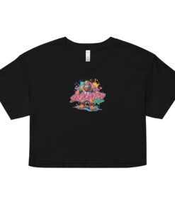 Women’s Splat Squatch crop top
