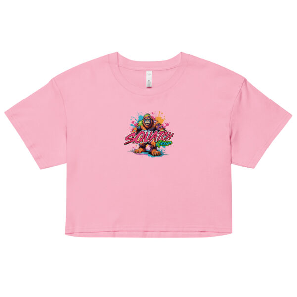 Women’s Splat Squatch crop top - Image 3