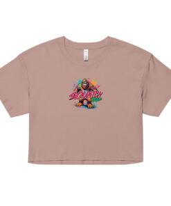 Alternative view of Women’s Splat Squatch crop top