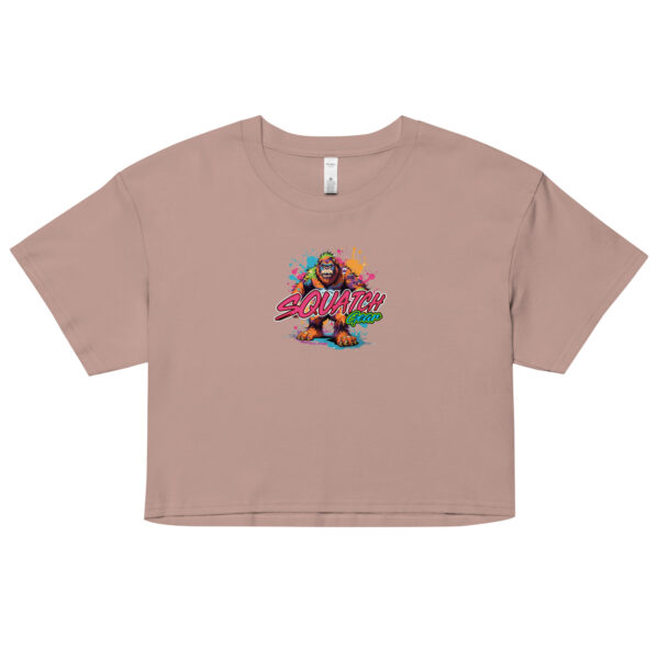 Women’s Splat Squatch crop top - Image 2