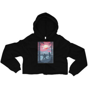 Alternative view of O'Dell Crop Hoodie