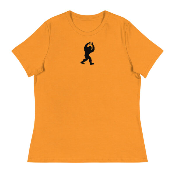 Women's Heart Squatch Relaxed T-Shirt