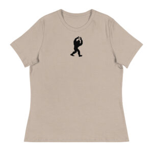 Alternative view of Women's Heart Squatch Relaxed T-Shirt