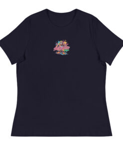 Alternative view of Women's Splat Squatch Relaxed T-Shirt