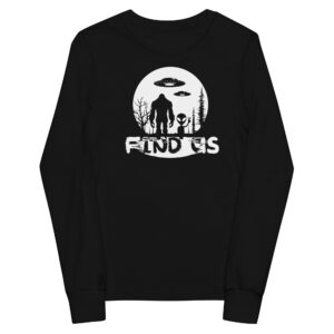 Alternative view of Youth Find Us long sleeve tee