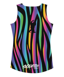 Zebra Neon Sublimation Cut & Sew Tank Top