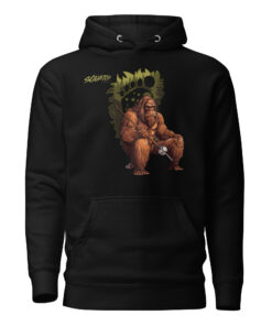 Alternative view of Fishing Squatch Hoodie